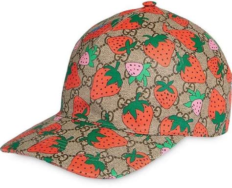 gucci casquette fraise|casquette gucci stockx.